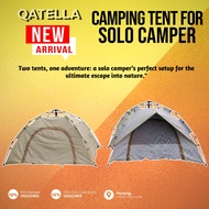 Camping Tent 2*1.5m Person Easy Setup Portable Waterproof Tent Sleeping Camp Backpacking Khemah