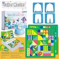 CORSAKI Tailor Master Battle Game, Cognitive Game 2-person Game Color Shape Matching Toy, Interestin