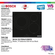 BOSCH PID631BB5E Series 4 3 Zones 60cm Induction Hob