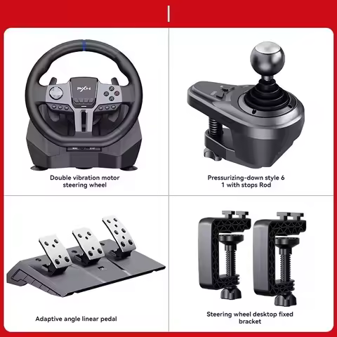 V9 Gen2 Racing Game 900 Degree PC PS4 Switch Computer Simulation Driving European Truck 5 Euro Card 