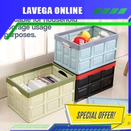 30L/56L Collapsible Foldable Storage Bin Stackable Container Car Indoor Portable Folding Storage Box