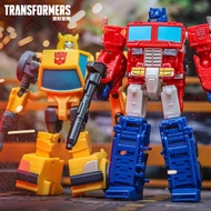 变形金刚（TRANSFORMERS）儿童男孩玩具车模型手办新年礼物擎天柱大黄蜂套装F7813