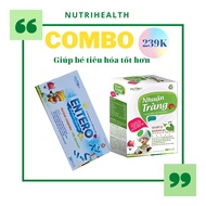 Combo 1 Laxative HUTA + 1 Probiotics Entero HUTA Fight Constipation, Help Your Baby Digest Well