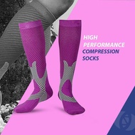 Running Socks Compression Marathon Trail Lari l not Compressport 2xu - White, L/XL