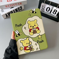 Cute Winnie the Pooh iPad 10.2/iPad pro 11/iPad mini3/4/5 /iPad air/iPad pro 10.5/iPad 2017/2018/iPad 10.9 kirby iPad protective casing