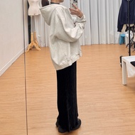 ** 32wardrobe-Zipper Hooded Jacket 2801a