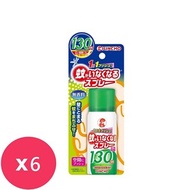 日本KINCHO金鳥 噴一下12小時室內防蚊噴霧130日(無香料)65ml*6瓶