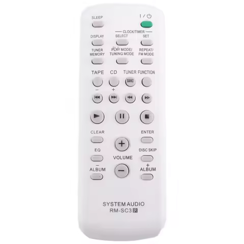 For Sony CD HIFI System Audio Remote Control RM-SC3 RM-SC30 RM-SC50 RM-SC55 MHC-RG29 MHC-RG490S CMT-