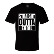Straight Outta Erbil Iraq Compton Parody Grunge City T Shirt
