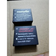 Panasonic DMC-TZ1 TZ15 TZ2 TZ3 TZ4 TZ5 TZ11 DMW-BCD10 Battery CGA-S007E