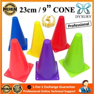 NEW 23cm 9Inch Skittle Cone Sport Cone Football Soccer Futsal Takraw Training Marker Cone Agility Sk