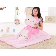 2IN1 HELLO KITTY PLUSH PILLOW BLANKET 2Y 3Y 4Y 5Y 6Y 7Y 8Y 9Y 10Y 11Y 12Y