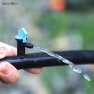 benefitp 50pcs 4L/8L/16L Flag Dripper 1/4" Barbed Steady Flow Micro Drip Irrigation Emitter Garden s
