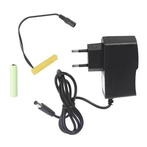 2x AAA Battery Eliminator 5.5mmx2.1mm Converter Adapter AC 100-240V to DC 3V 1A Power Supply Charger