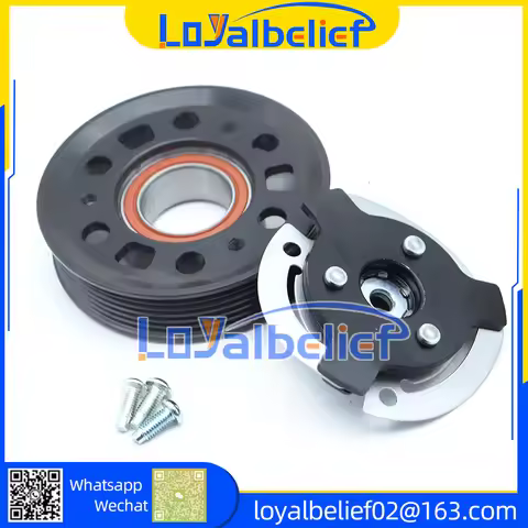New PXE16 AC Air Conditioning Compressor Clutch Pulley for VW Volkswagen TIGUAN JETTA 1.9 2.0 1K0820