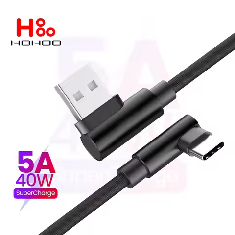 5A USB Type-c Fast Charging Wire Cable For Huawei Mate 40 30 20 Pro 5G cable For Xiaomi Poco redmi K