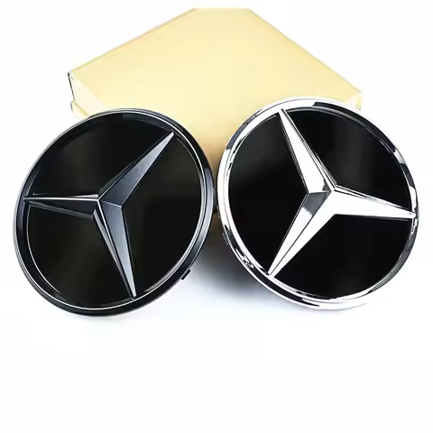 1pcs Badge 3D Front Embelm Accessories for Mercedes benz AMG A B C E CLA CLS SLK GL Metris GLK GLA G