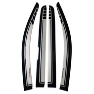 Window Visor Chevrolet Trailblazer 2013 2014 2015 - 2020 2021 2022 BSN Black Silvernet Rain Guard IM