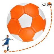 NADIA Curve Soccer Ball, Size 3/4/5 Youth Recreational Football, Great for Training, Orange Curve Li