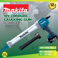 MAKITA DCG180RFEB 18V Cordless Caulking Gun (x1 Charger & x2 3.0AH Battery & Holder Set)/ Battery Si