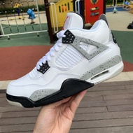 Air Jordan 4 Retro White Cement Basketball Shoes Men Women Style