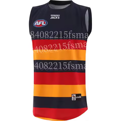 2026 Adelaide Crows AFL Jersey Home Away Australian Rules Football Guernsey Training Singlet Sleevel