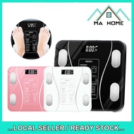 MA Home LCD Digital Body Scale Bluetooth Body Fat BMI Scale Smart Digital Scale [Chinese Version]