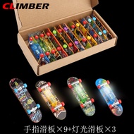 CLIMBER [High Quality] Finger Skateboard For Beginners Creative Fingertip Toys Indoor Home Board Game Birthday Gifts For Boys Girls