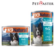 K9 Natural New Zealand Grass-Fed Hoki &amp; Beef Feast Dog Canned Food 170g &amp; 370g (6 Cans)