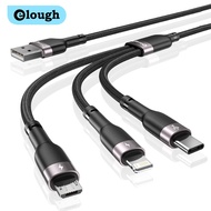 Elough 3-In-1 USB Fast Charging Cable For Mobile Phones