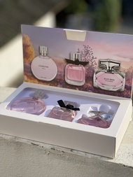 (ใหม่/เเท้) น้ำหอมผู้หญิงเซท 3กลิ่นCOCO DAISY Eau De Toilette JEAN MISS EAU TENDRE+GOGO Mademoiselle