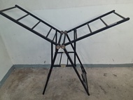 Folding garment drying rack 摺疊金屬 晾/曬衣架 室內/戶外用  晾衫架