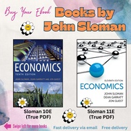 Books by John Sloman - Economics | Essentials of Economics |  Economics for Business | Essential of 