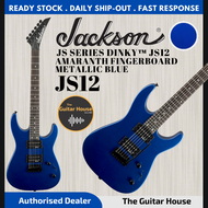 Jackson JS Series Dinky JS12 Electric Guitar, Amaranth Fretboard, Metallic Blue