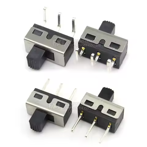 10PCS SS12D10 SS12D11 Toggle Switch 3Pin 1P2T Handle High 5mm Spacing 4.7mm SS12D10G5 Ibuw Straight 