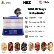 NBZ 5 Tier Food Dehydrator Machine Food Dryer Dehydrator Dehydrated Machine Mesin pengering makanan 