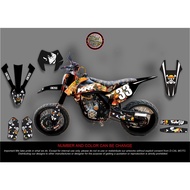 Decals, Sticker, Motorcycle, Decals Sticker for RUSI KRY 150 / 200 ONE PIECEdesign