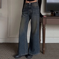 Flare Jeans High Waitst Vogue Denim Pants Bootcut Korean Style Seluar Meerqeen Jeans