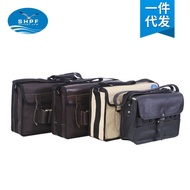 Tool Bag Canvas Bag Cowhide Electric Tool Bag Multifunctional Hardware Tool Bag Tool Leather Bag