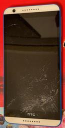 二手 HTC Desire 820 手機(藍) 零件機 螢幕裂