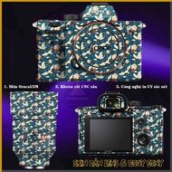 Skin Pattern Sony A7/A72/A7R3/A7R4/A7R5/A7C/A7CII/A7S3/A1/A9 | CNC Cutting Mold, Waterproof, Easy to