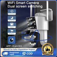 CCTV WiFi Outdoor 6MP Dual Lens 360° PTZ IP Camera WIFI Outdoor Kamera CCTV Waterproof