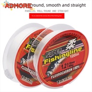 ADMORE 100m 100% Fluorocarbon Nylon PA String Angling 0.8-6LB Tackle Wire