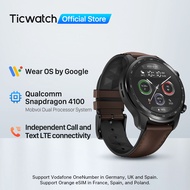 นาฬิกาอัจฉริยะ Tmtkzp1 TicWatch Pro 3 Ultra LTE OS Vodafone สีส้ม Snapdragon สวมใส่นาฬิกา4100เครื่อง