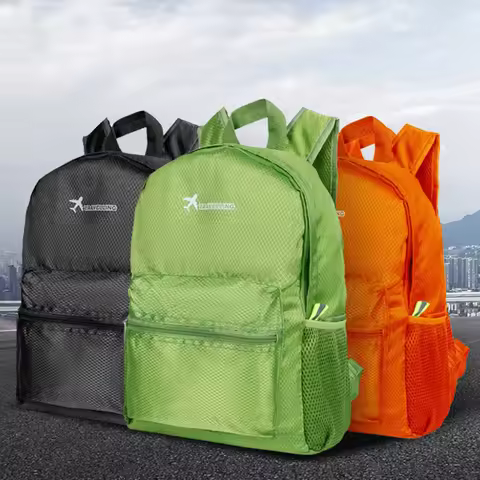 New Ultralight Waterproof Backpack 25L Lightweight Folding Backpack Women's Travel Camping Hiking Ba