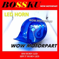 HORN LED BM HORN LED SIPUT HORN LED 12V BM HORN WITH LED LED HORN BOSSKU 23437