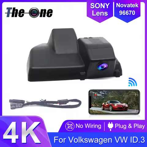 Dash Cam 4K for Volkswagen VW ID.3 ID3 2025 2024 2023 2022 2021 2020,Dashcam for Cupra Born,Car Acce