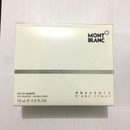 🎁 Mont Blanc 淡香水 75ML