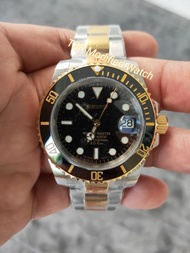 Seiko Mod Submariner Partial Gold สต๊อกไทย พร้อมส่ง 1-2 วัน โปรโมชั่น ราคาท้าให้ลอง สินค้าจำนวนจำกัด