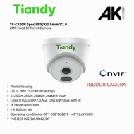 Tiandy 2mp Fixed IR Turret Dome(Indoor)AK Camera (Spec:I3/E/Y/2.8mm/V2.0)(TC-C320N)